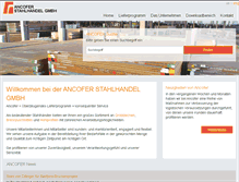 Tablet Screenshot of ancofer.de